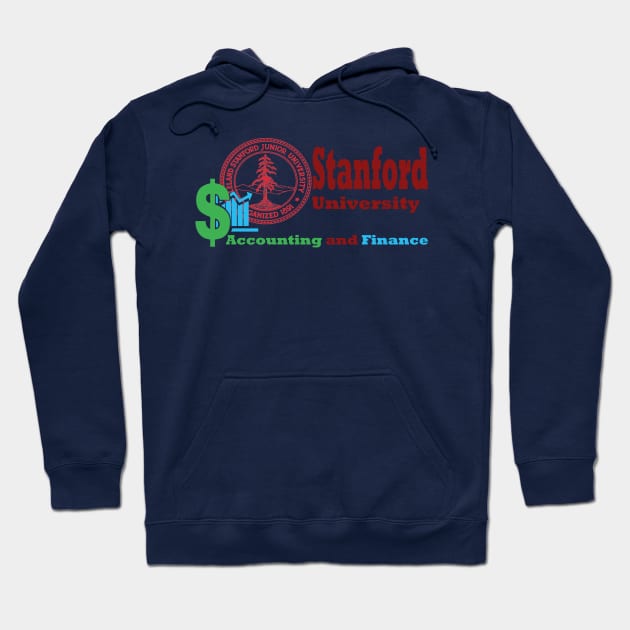 accounting and finance stanford Hoodie by AMIN